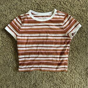 Stripped Baby Tee